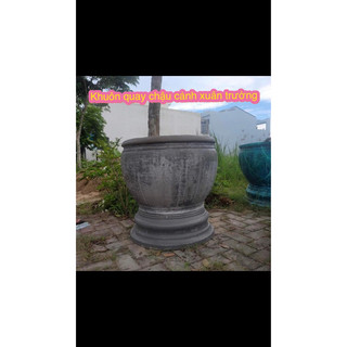 Khuôn quay chậu chum cổ thắt, chậu cao 45 cm ,đô16cm,khuôn có thể làm được chậu từ 60 đến 90cm