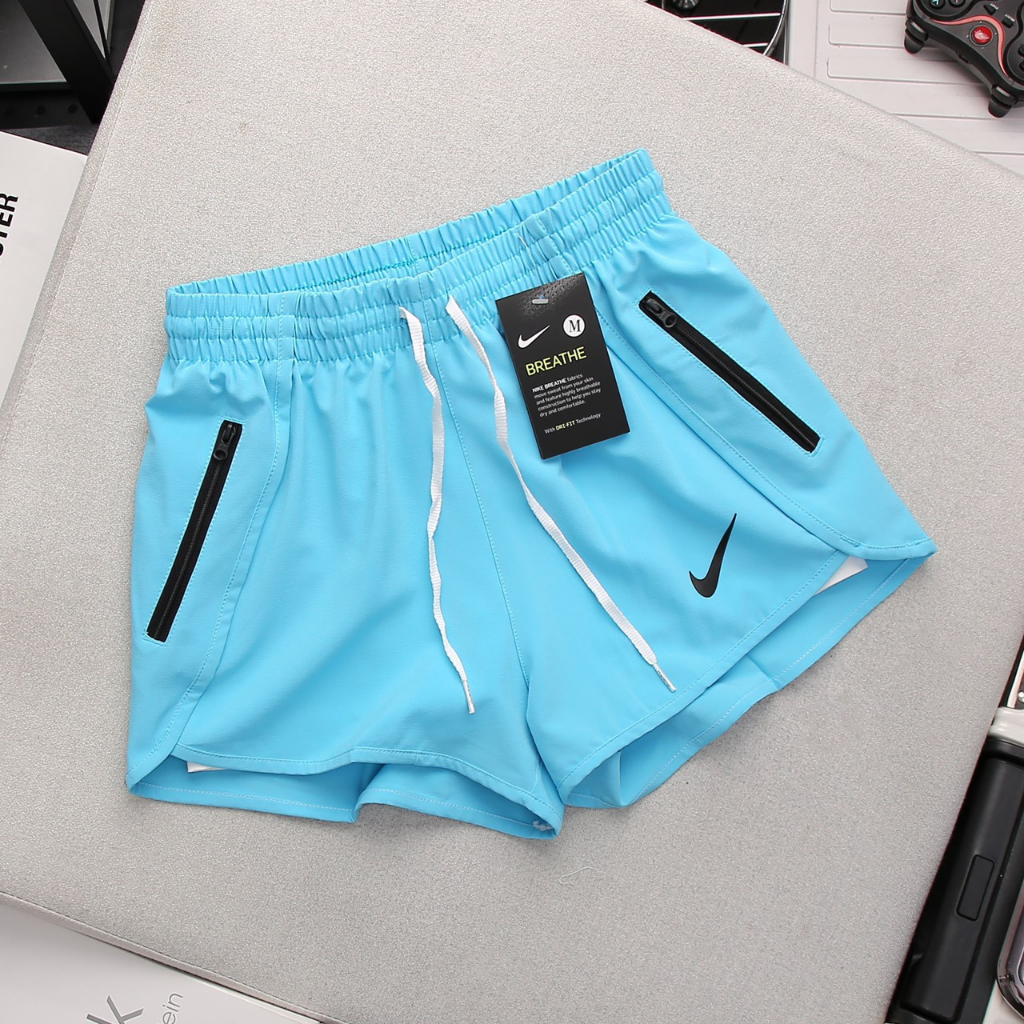 Quần đùi nữ 2 lớp, Quần tập Gym - Yoga - chạy bộ - aerobic BP55168