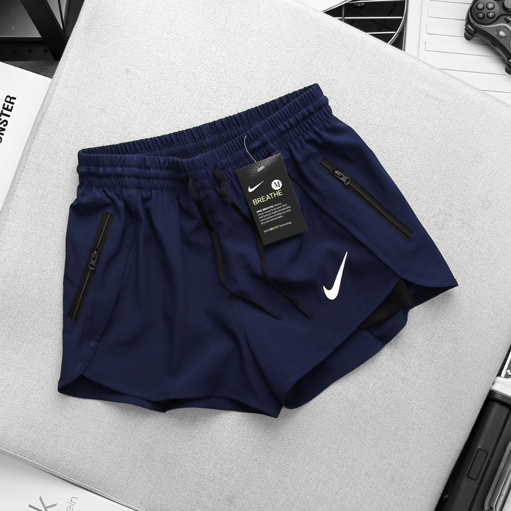 Quần đùi nữ 2 lớp, Quần tập Gym - Yoga - chạy bộ - aerobic BP55168