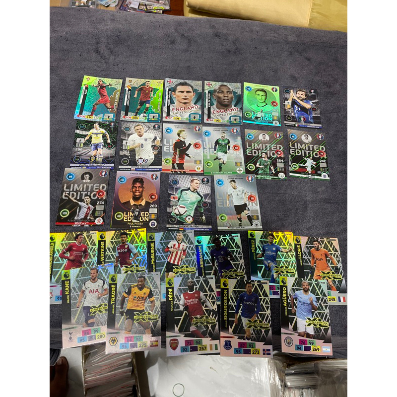 Thẻ Cầu Thủ Bóng Đá Panini Adrenalyn Permier League Limited Card 21/22 ( MS 50 )