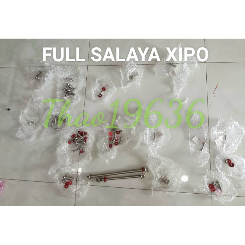 Full bộ ốc kiểng Salaya cho Xipo - Satria