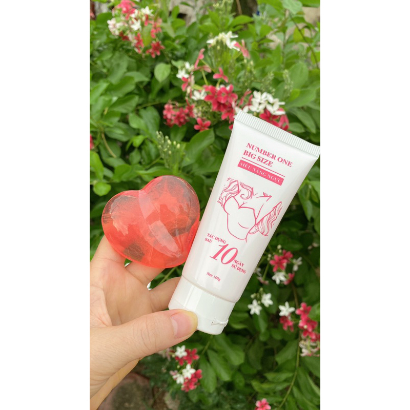 Kem Bôi Siêu Nâng Ngực NUMBER ONE BIG SIZE Chính hãng. Tác Dụng sau 10 ngày sử dụng.