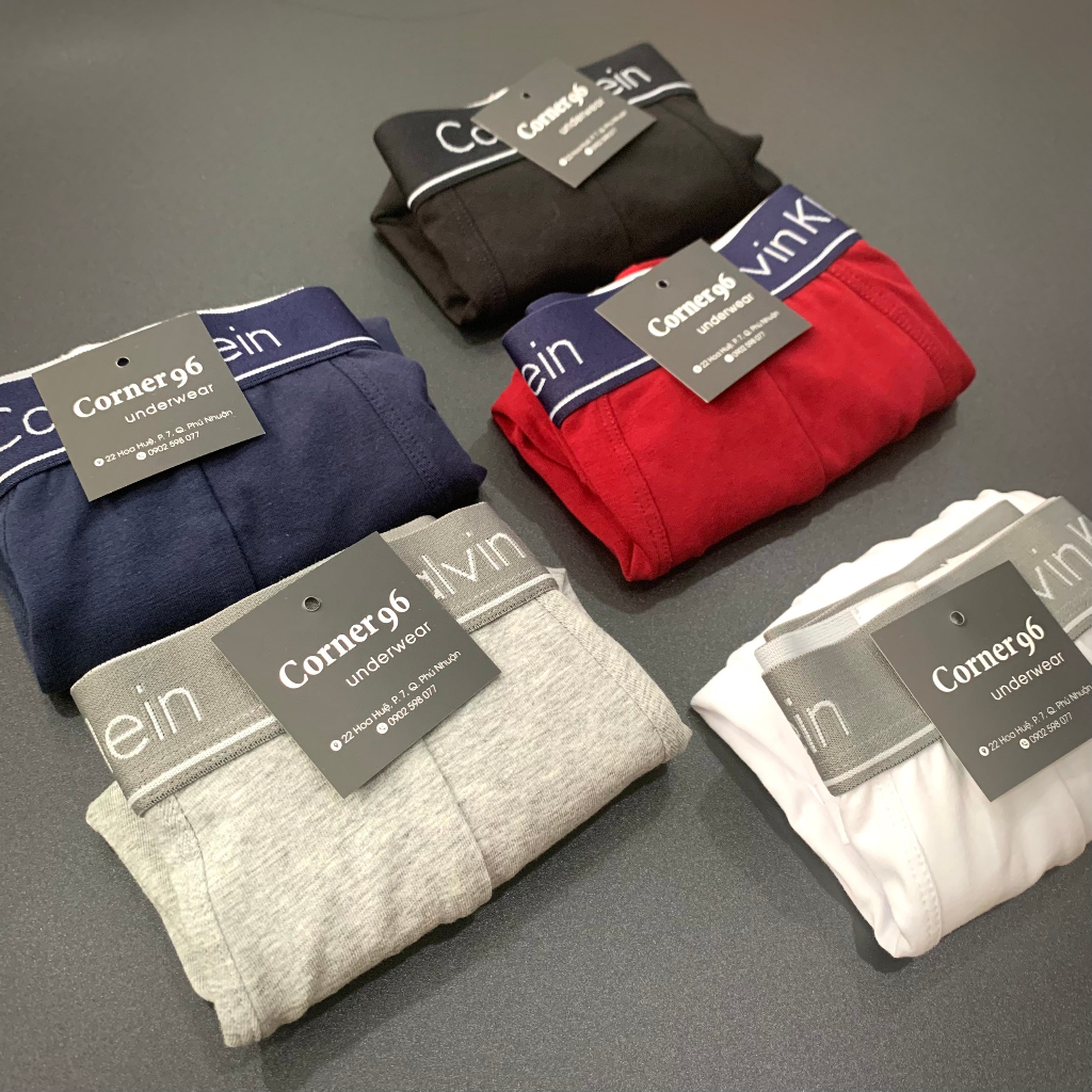 Quần Sịp Nam Đùi Boxer Quần Lót Nam CK Cao Cấp Cotton Co Giãn Thoải Mái Xuất Dư