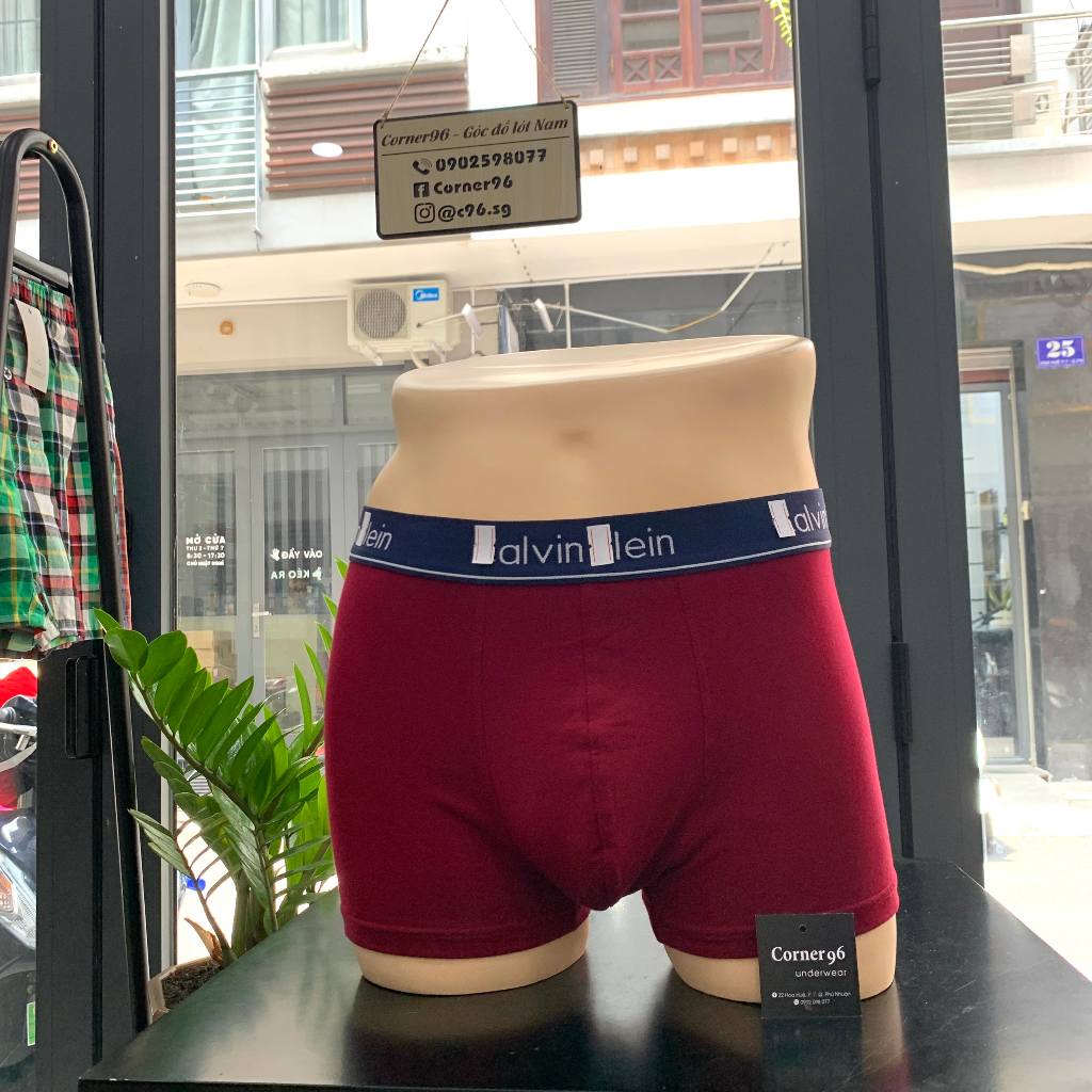 Quần Sịp Nam Đùi Boxer Quần Lót Nam CK Cao Cấp Cotton Co Giãn Thoải Mái Xuất Dư