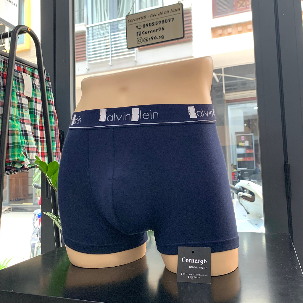 Quần Sịp Nam Đùi Boxer Quần Lót Nam CK Cao Cấp Cotton Co Giãn Thoải Mái Xuất Dư