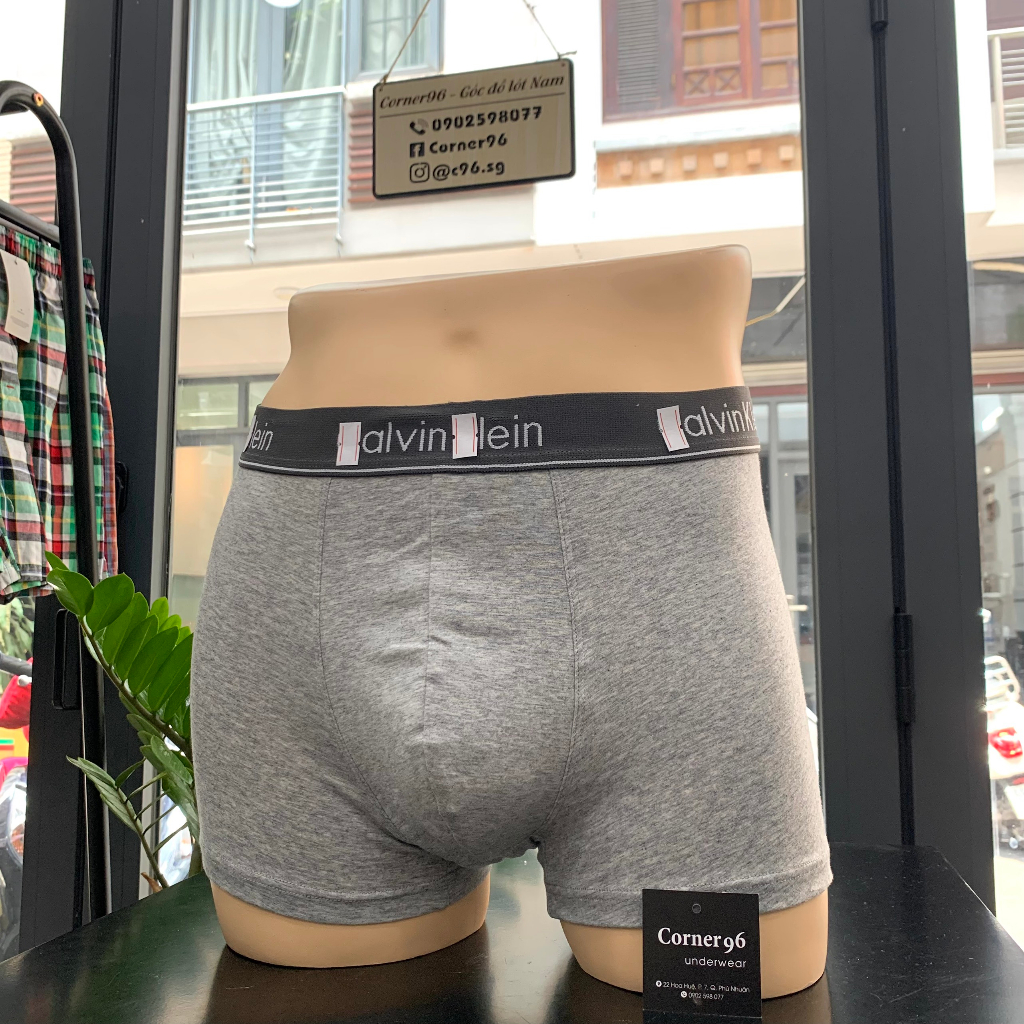Quần Sịp Nam Đùi Boxer Quần Lót Nam CK Cao Cấp Cotton Co Giãn Thoải Mái Xuất Dư
