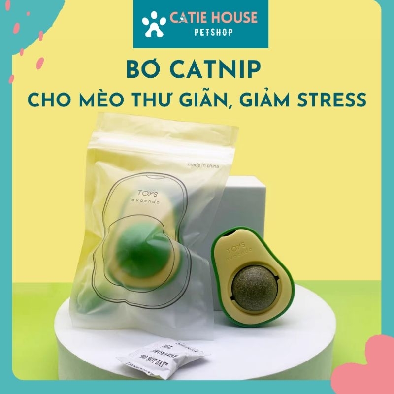 Bơ Catnip Cỏ Mèo, Cỏ Mèo Khô Giúp Giảm Stress