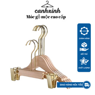 Móc áo gỗ mộc tự nhiên