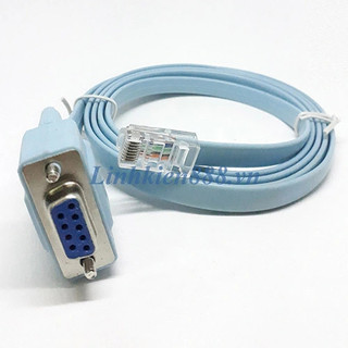 Cáp rs232 db9 cái sang rj45 dài 1.5m dùng để cấu hình router cisco