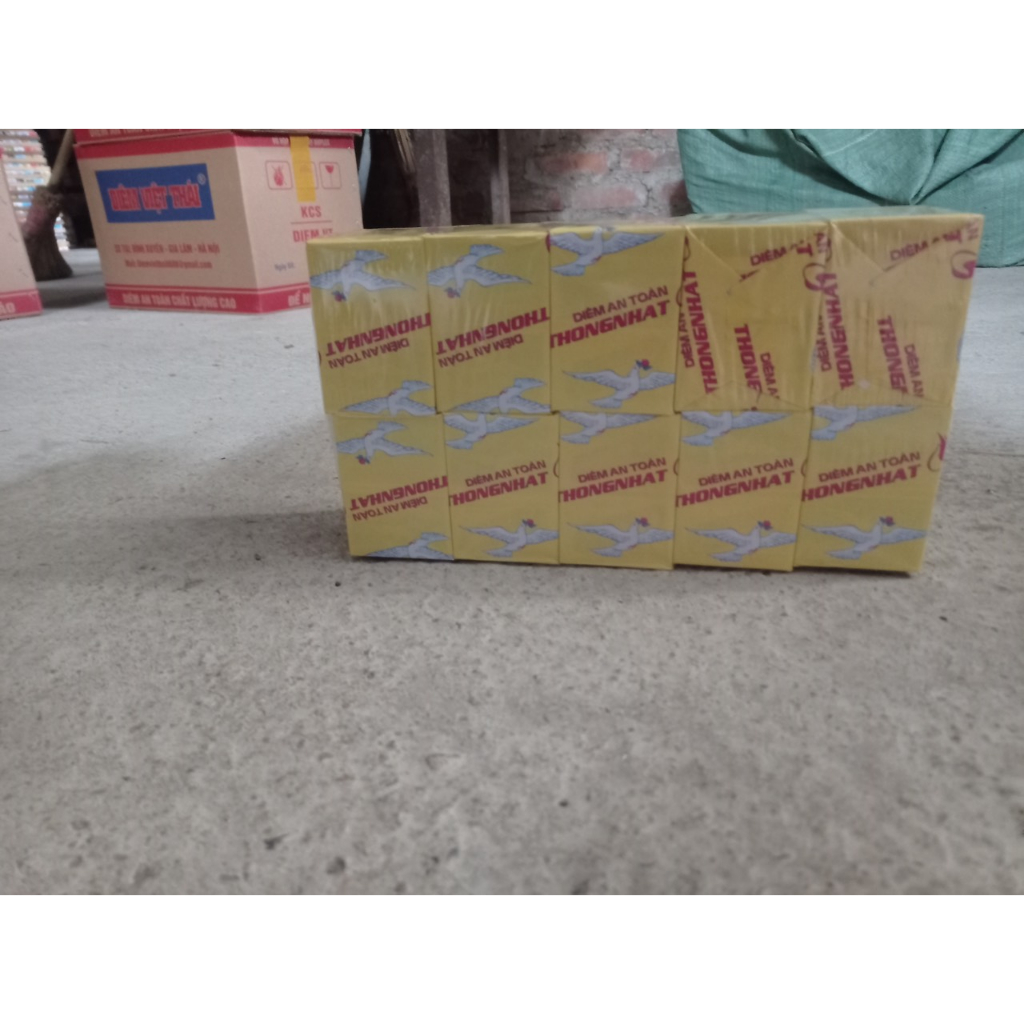 [ Mã Svvxmieg Giảm 7K Đơn 80K ] Diêm An Toàn - Vỉ 100 Bao Việt Thái - Thống Nhất - Đồng Nai