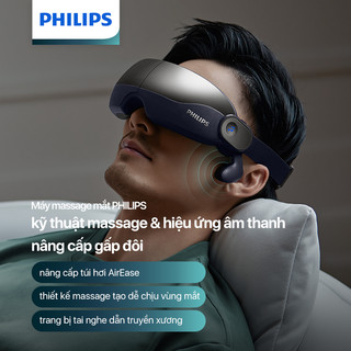 PHILIPS Máy Massage Lưng 4501+Máy Massage Mắt 2702