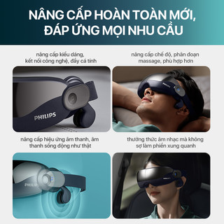 PHILIPS Máy Massage Lưng 4501+Máy Massage Mắt 2702