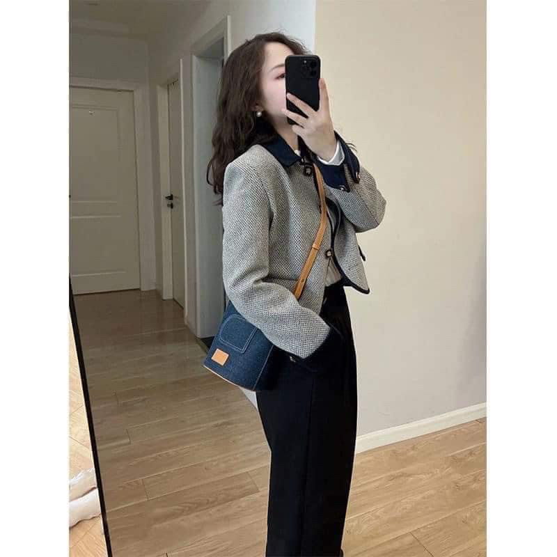 Áo khoác dạ phong cách thời trang cá tính