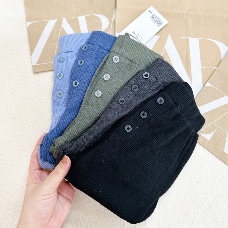 Set 5 quần dài tổ ong cho bé trai