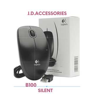 Chuột máy tính logitech b100 - siêu bền, siêu tiết kiệm,silent