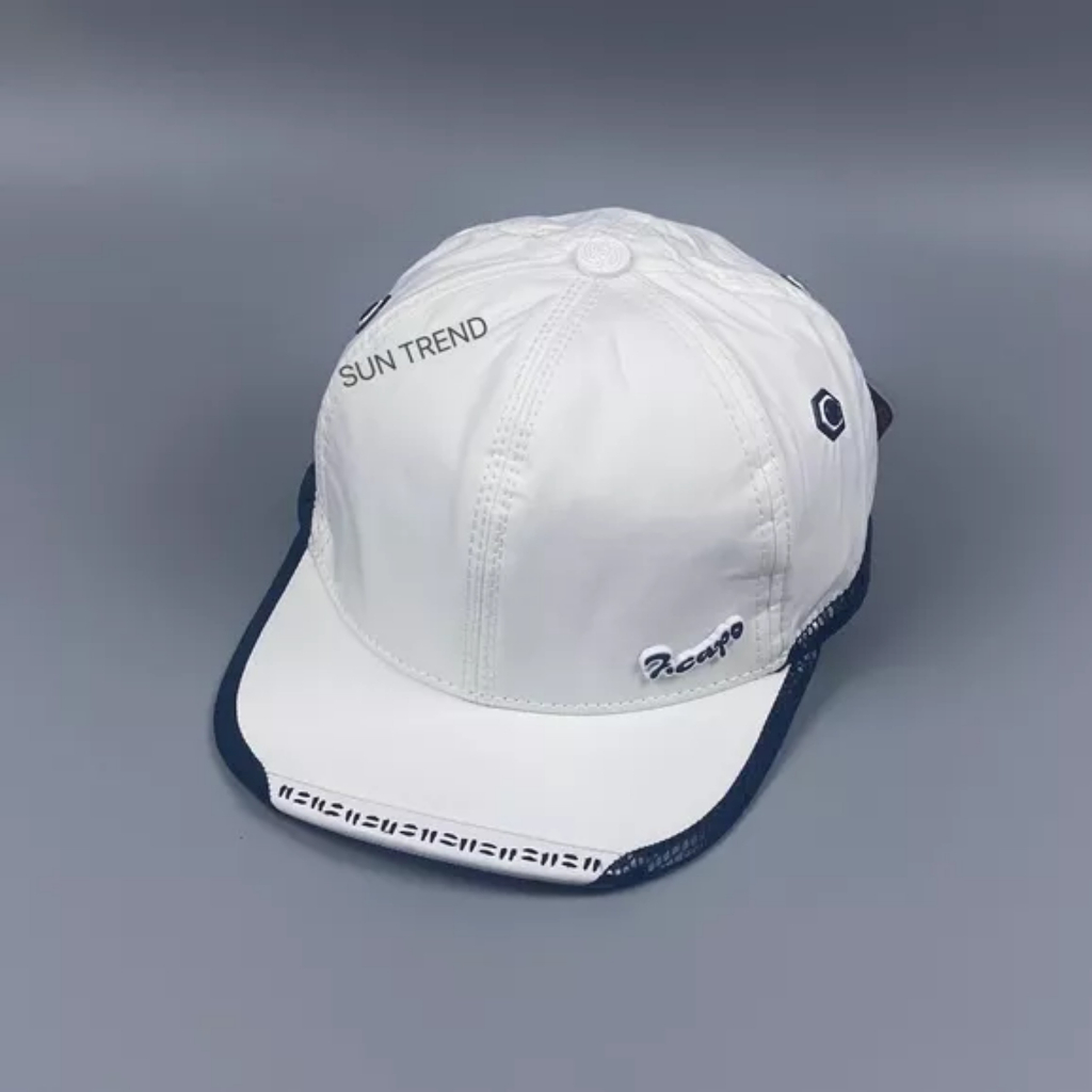 Nón kết vải dù - Nón kết nam nữ- Mũ nón kết thời trang phong cách Hàn Quốc viền kết logo F.cap