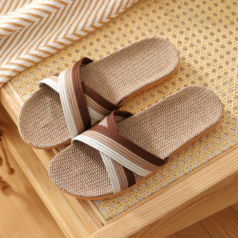 Dép cói quai chéo cho NAM, mang nhà, đi làm, đi chơi, đi biển