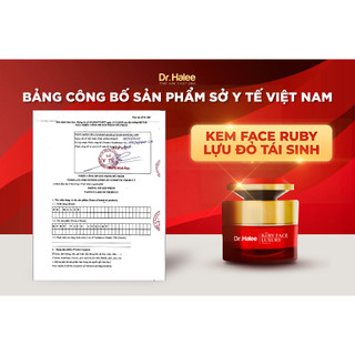 Kem Dưỡng Trắng Da Ban Đêm Ruby Lựu Đỏ DRHALEE