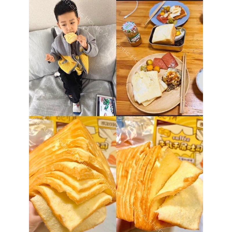 BÁNH MÌ SANDWICH GỐi BƠ SỮA NGÀN LỚP