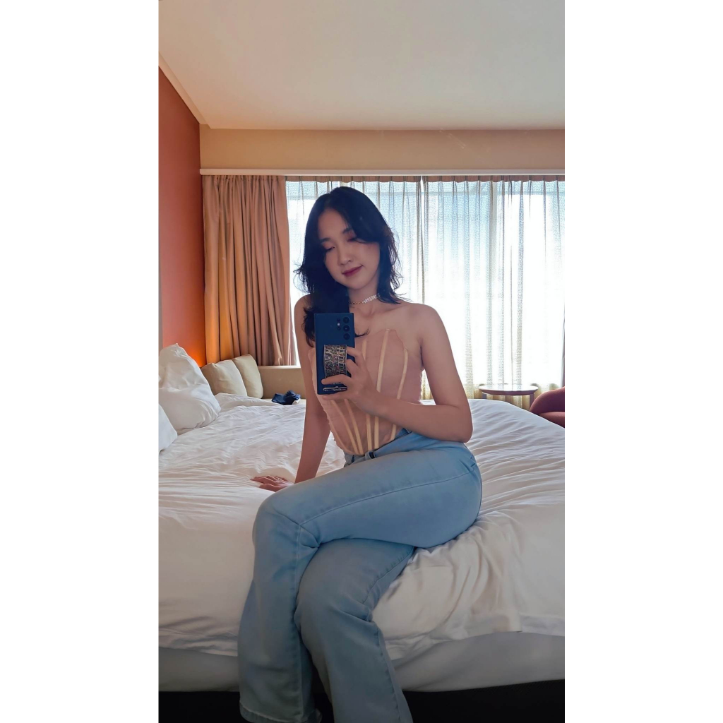 La Corset - Áo Bra Ren Lưới Quây Ngang Thiết Kế La Perbra Premium