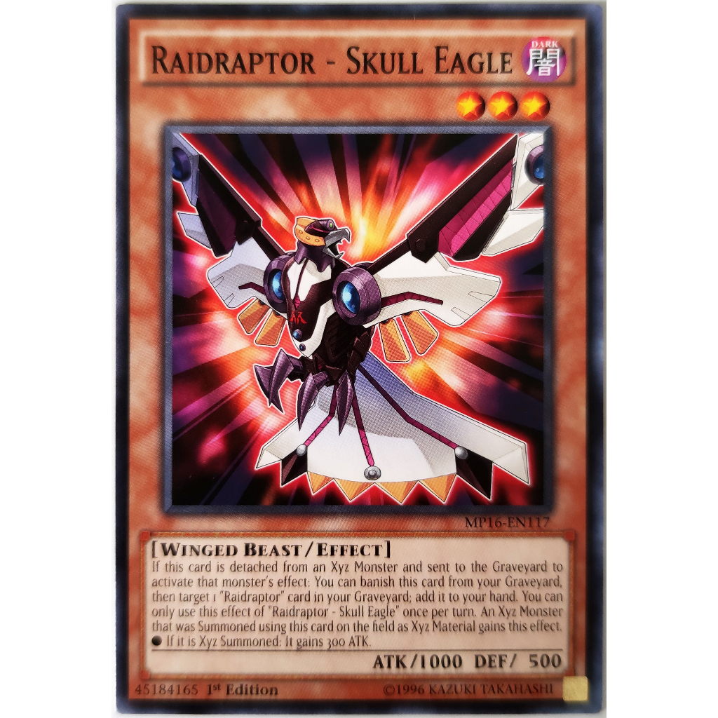 [Thẻ Yugioh] Raidraptor - Skull Eagle |EN| Common