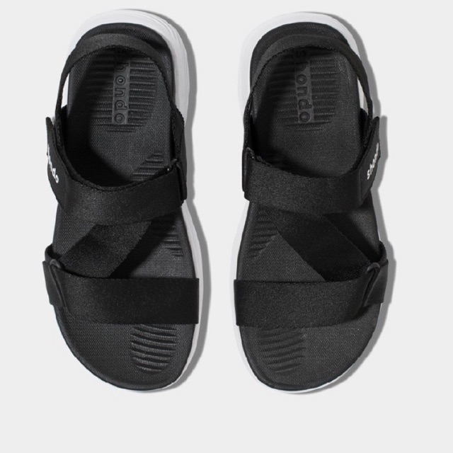 Giày Sandals Nam Nữ Shondo F7 Continew Đen F7N01111