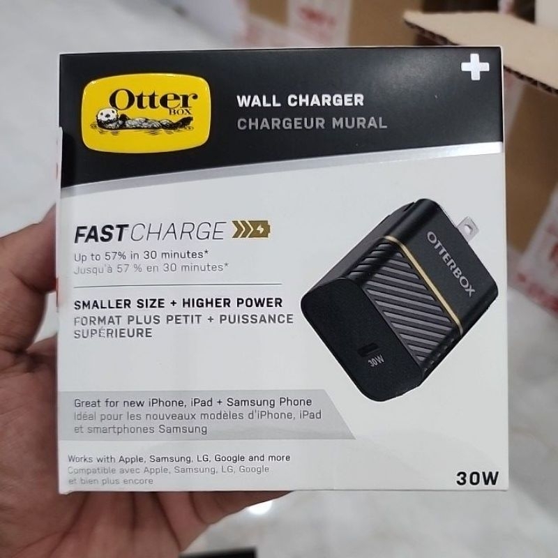 Củ/cốc sạc nhanh thương hiệu Mỹ OtterBox 30w