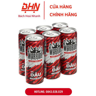 Lốc Nước Ngọt Lon Warrior / Sting Thái