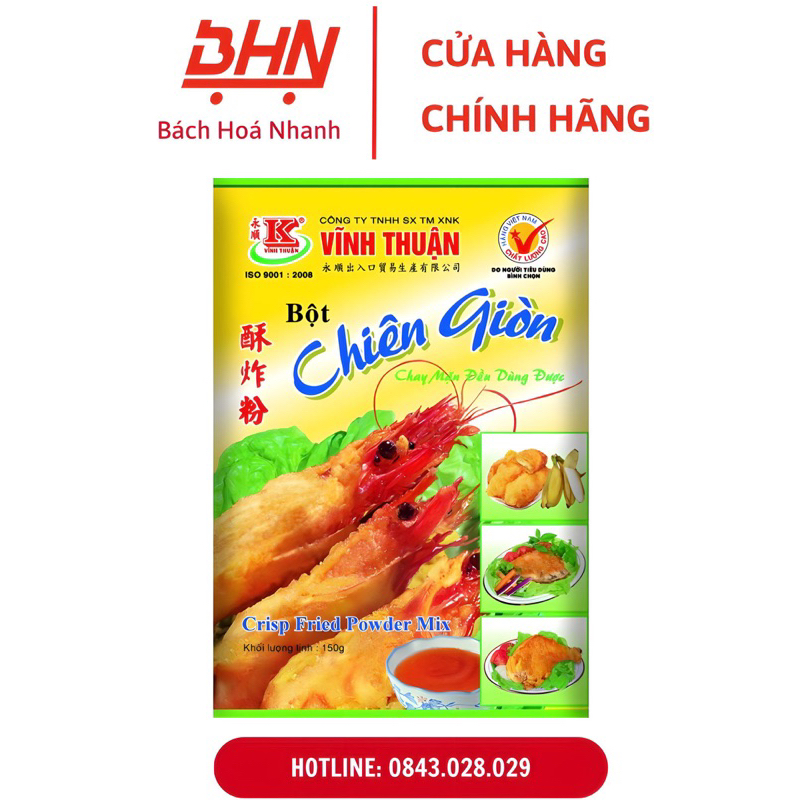 Bột Chiên Giòn Vĩnh Thuận 150Gr