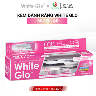 Kem đánh răng làm trắng công nghệ Micellar White Glo 150g
