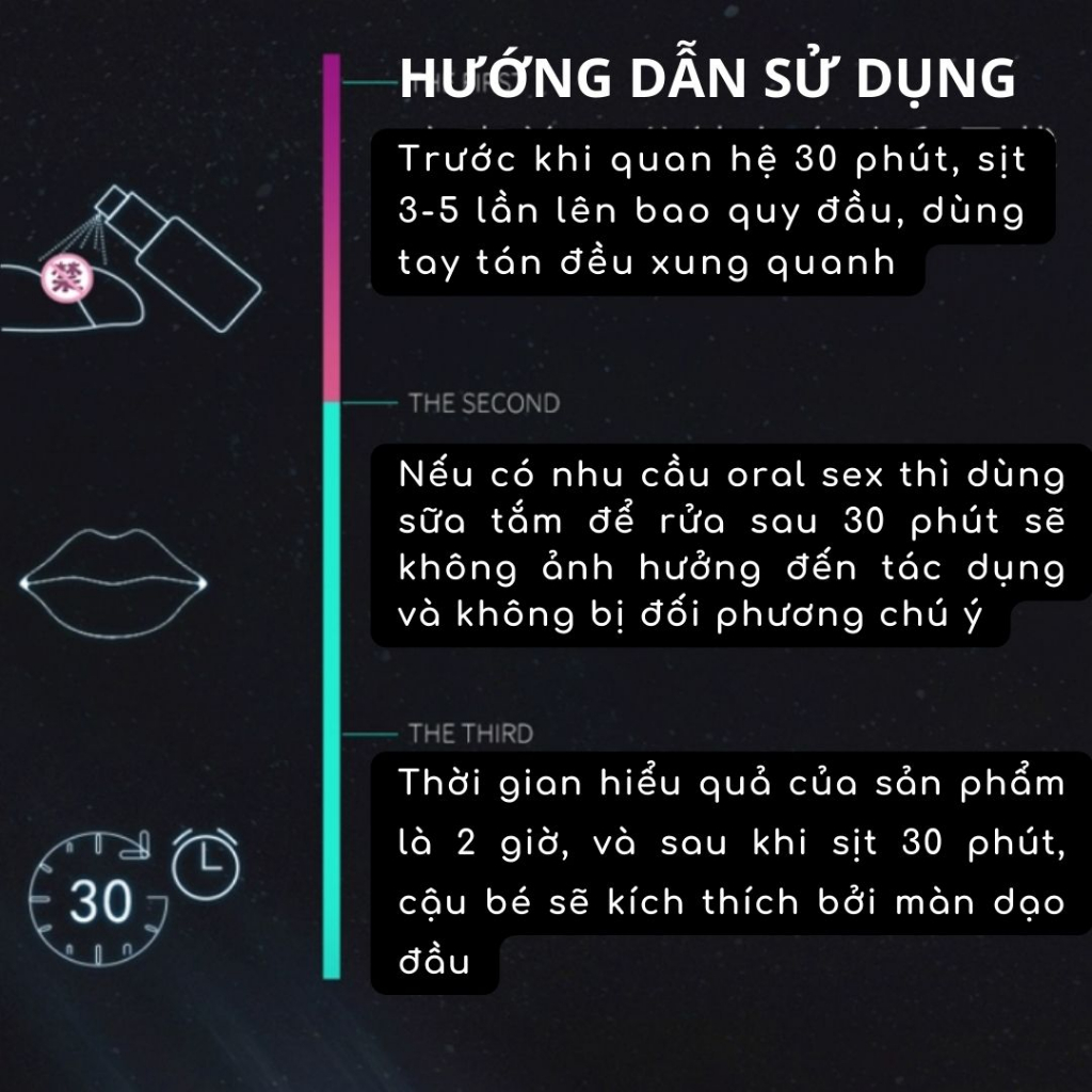 Gel chống xuất tinh sớm Olo gel kéo dài lâu ra chiết xuất thảo dược an toàn 5ml 30ml - GoF Store