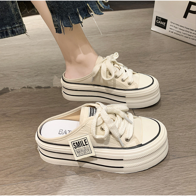 Giày sục thể thao nữ ulzzang mẫu mới đế cao độn đế 2023