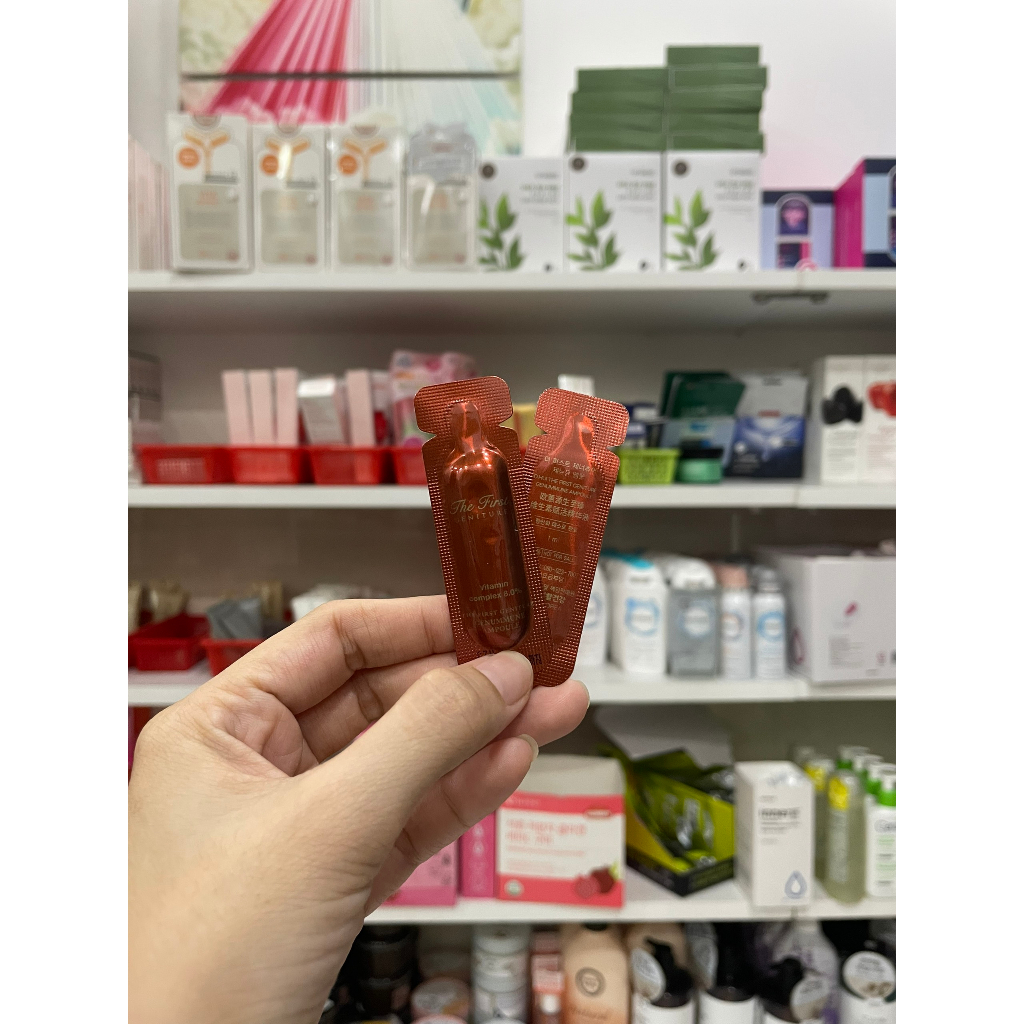 Gói sample tinh chất chống oxy hoá dịu da Ohui The First Vitamin Complex 8.0%