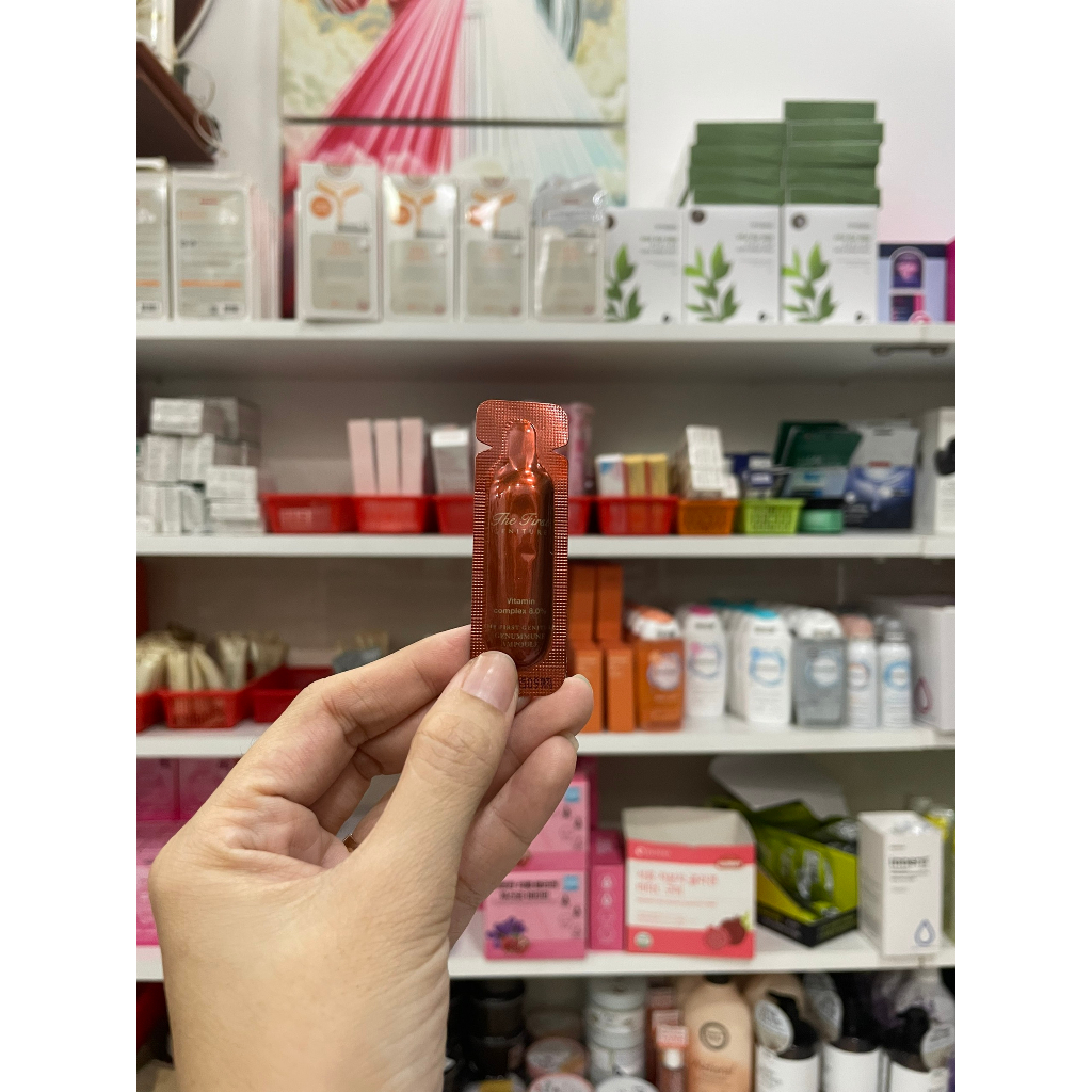 Gói sample tinh chất chống oxy hoá dịu da Ohui The First Vitamin Complex 8.0%