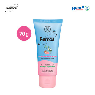 Kem chống muỗi đốt cho bé từ 6 tháng tuổi hương khuynh diệp Rohto Mentholatum Remos 70g