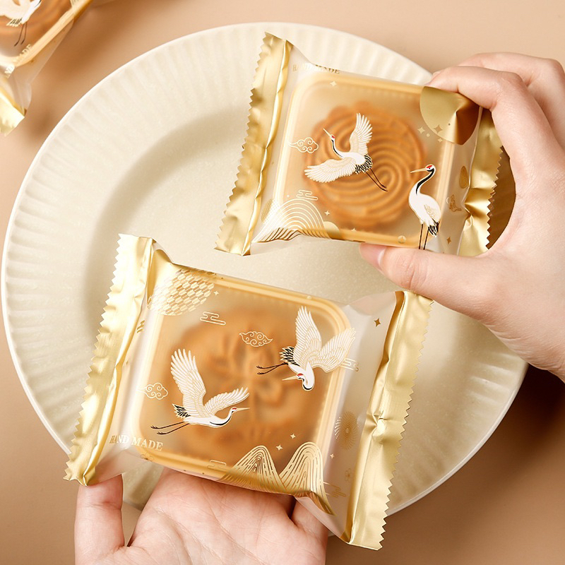 Khay Túi Bánh Trung Thu Hạc Vàng 50g - 75g - 100g