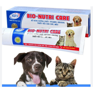 Gel bổ sung dinh dưỡng thiết yếu cho chó mèo Bio 100gr Nutri Care