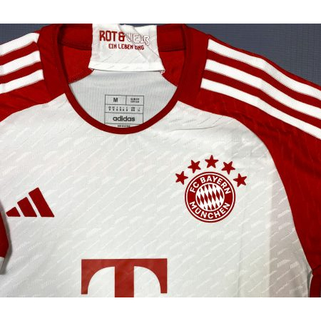 Bộ Áo bóng đá Bayern munich trắng đỏ sân khách Super Bodyfix Thailand mùa giải 2023 – 2024 Giống thi đấu