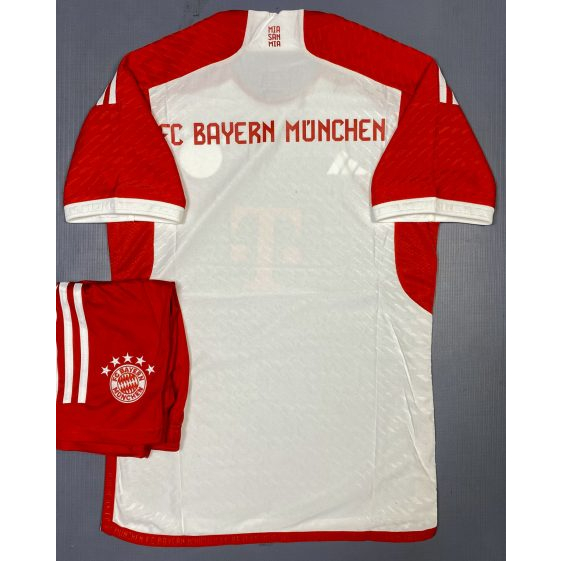 Bộ Áo bóng đá Bayern munich trắng đỏ sân khách Super Bodyfix Thailand mùa giải 2023 – 2024 Giống thi đấu