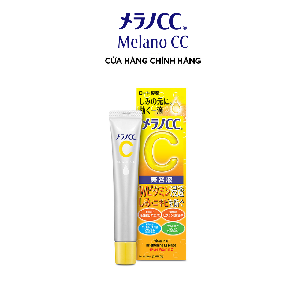 Tinh Chất Vitamin C Dưỡng Trắng Da, Chống Thâm Nám Melano Cc Whitening Essence 20Ml