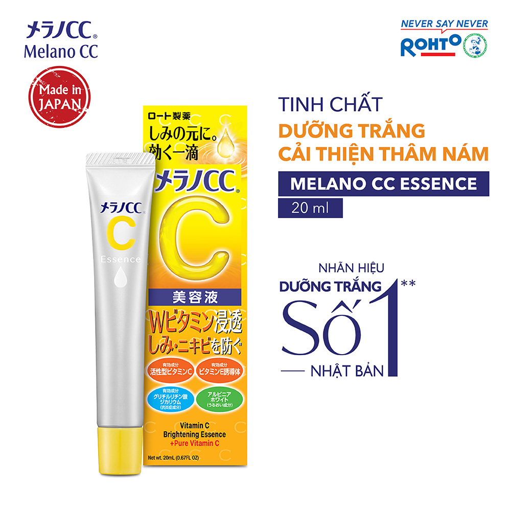 Tinh chất dưỡng trắng da chống thâm nám Melano CC Whitening Essence 20ml