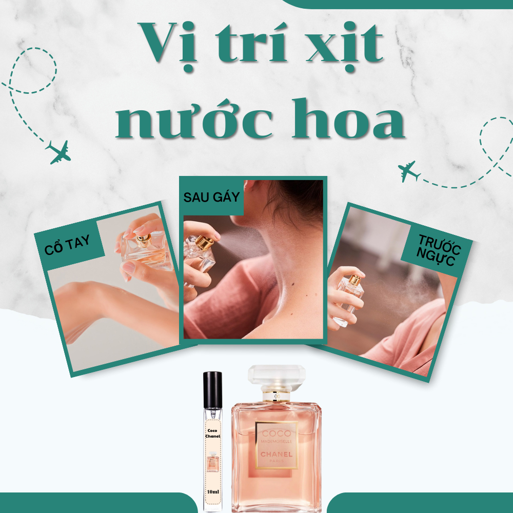 Nước hoa chiết.chanel.coco.mademoiselle.intense.edp.Nước hoa nữ  hương thơm độc đáo-mẫu thử 10ml .AD Perfume | BigBuy360 - bigbuy360.vn