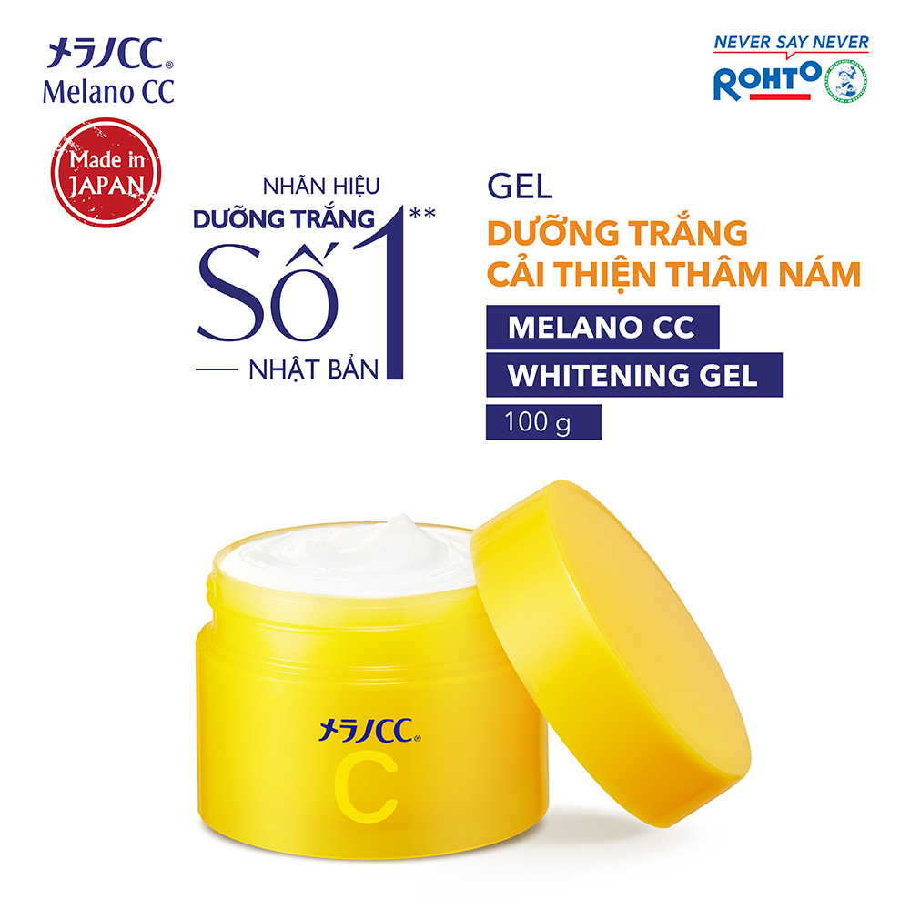 Gel dưỡng trắng da, cải thiện thâm sạm & đốm nâu Melano CC Whitening Gel