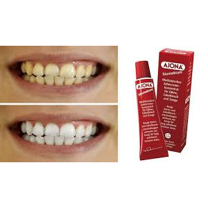 Kem đánh răng Ajona chống viêm lợi và đánh tan cao răng - Đức - 25ml