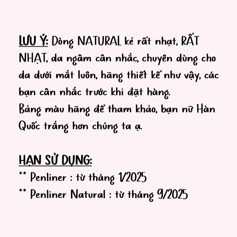 Kẻ mắt nước Lilybyred AM9 TO PM9 Survival Penliner