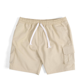 Quần Short Unisex Cargo Chất Kaki Túi Hộp