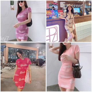 < SALE >Đầm body thun thái Barbie FREESIZE