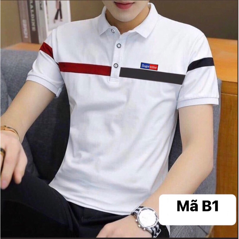 Mẫu áo thun nam POLO chất Cá Sấu nhiều kiểu siêu hót