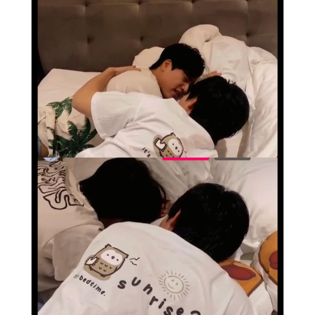 Áo thun tay ngắn Thỏ sắc màu giống Fourth Nattawat Jirochtikul My school presidentu