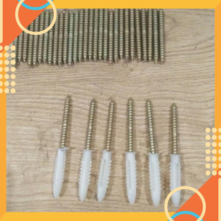 5 Phụ kiện lắp đặt kệ gỗ treo tường vít kèm tắc kê